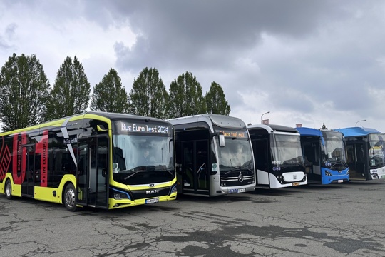 Bus Euro Test Prague, Czech 2024