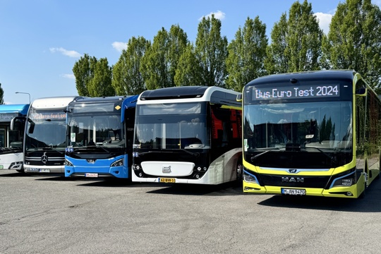 Bus Euro Test Prague, Czech 2024