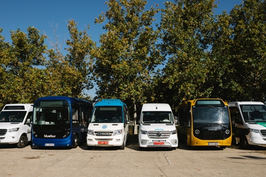 Minibus Euro Test Madrid, Spain 2024