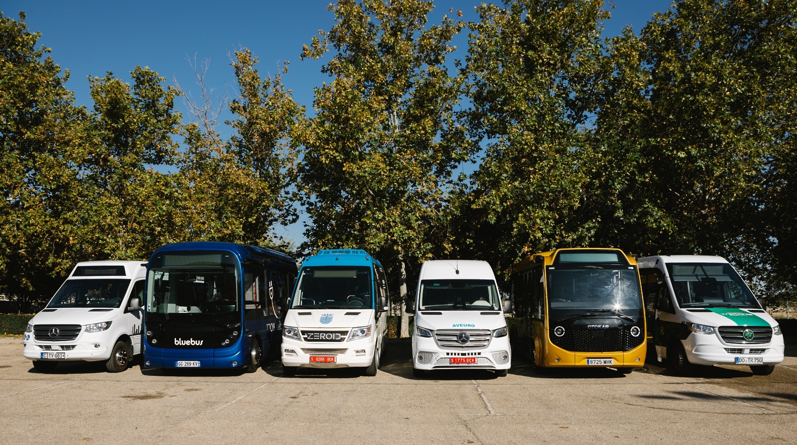 Minibus Euro Test Madrid, Spain 2024