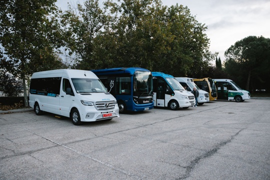 Minibus Euro Test Madrid, Spain 2024