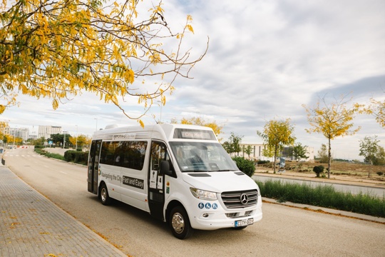 Minibus Euro Test Madrid, Spain 2024