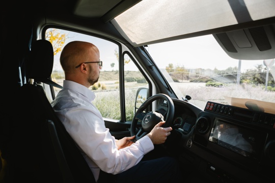 Minibus Euro Test Madrid, Spain 2024