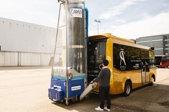 Minibus Euro Test Madrid, Spain 2024