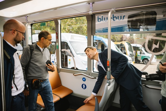 Minibus Euro Test Madrid, Spain 2024