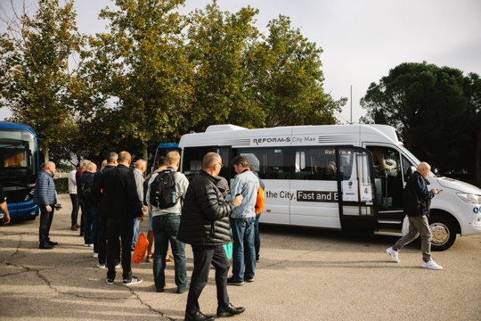 Minibus Euro Test Madrid, Spain 2024