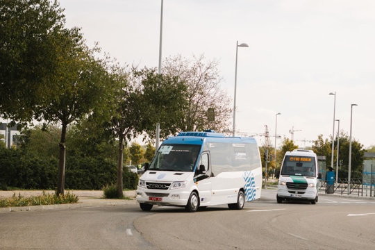 Minibus Euro Test Madrid, Spain 2024