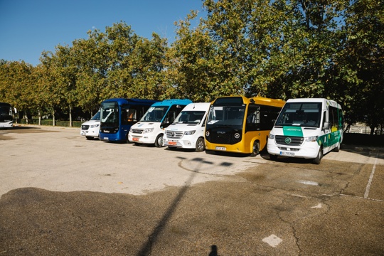 Minibus Euro Test Madrid, Spain 2024