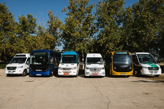 Minibus Euro Test Madrid, Spain 2024